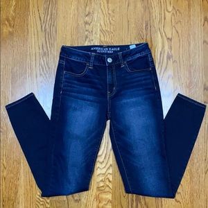 American Eagle Outfitters AEO Hi-Rise Jegging Sz 4